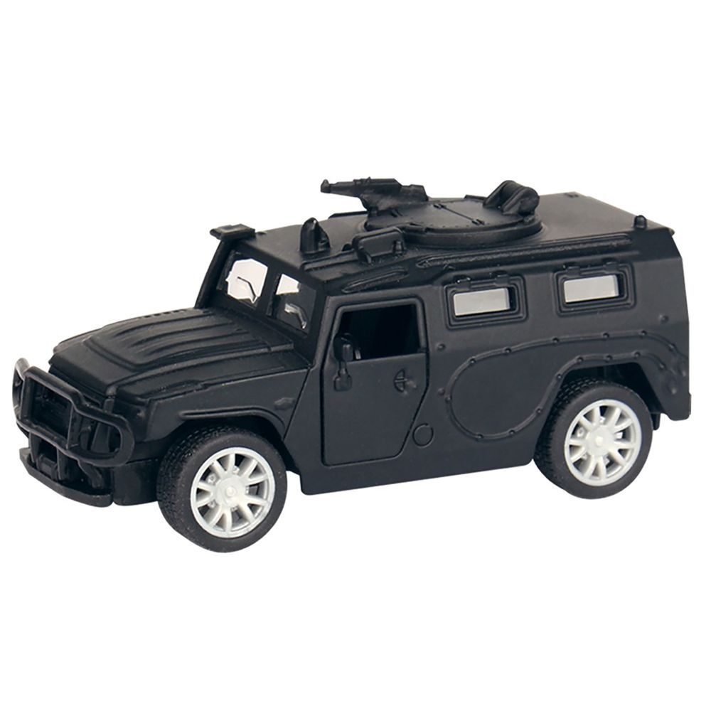 Galaxy Toys - 1/32 Army Hummer Pull Back Die-Cast Car - 10-15 cm - Color May Vary - 1 Pc