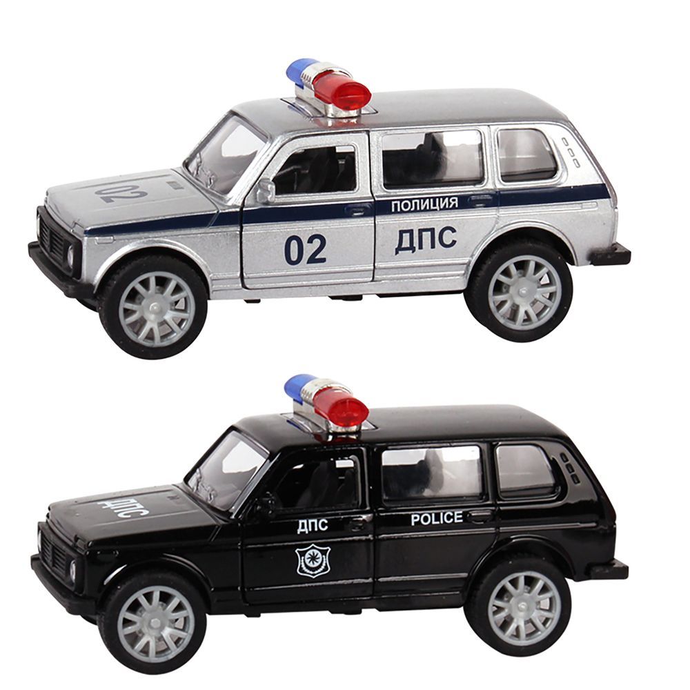 Galaxy Toys - 1/32 Patrol SUV Pull Back Die-Cast Car - 10-15 cm - Color May Vary - 1 Pc