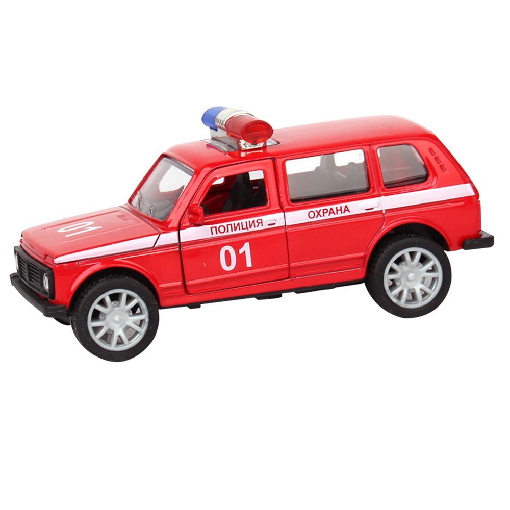 Galaxy Toys - 1/32 Patrol SUV Pull Back Die-Cast Car - 10-15 cm - Color May Vary - 1 Pc