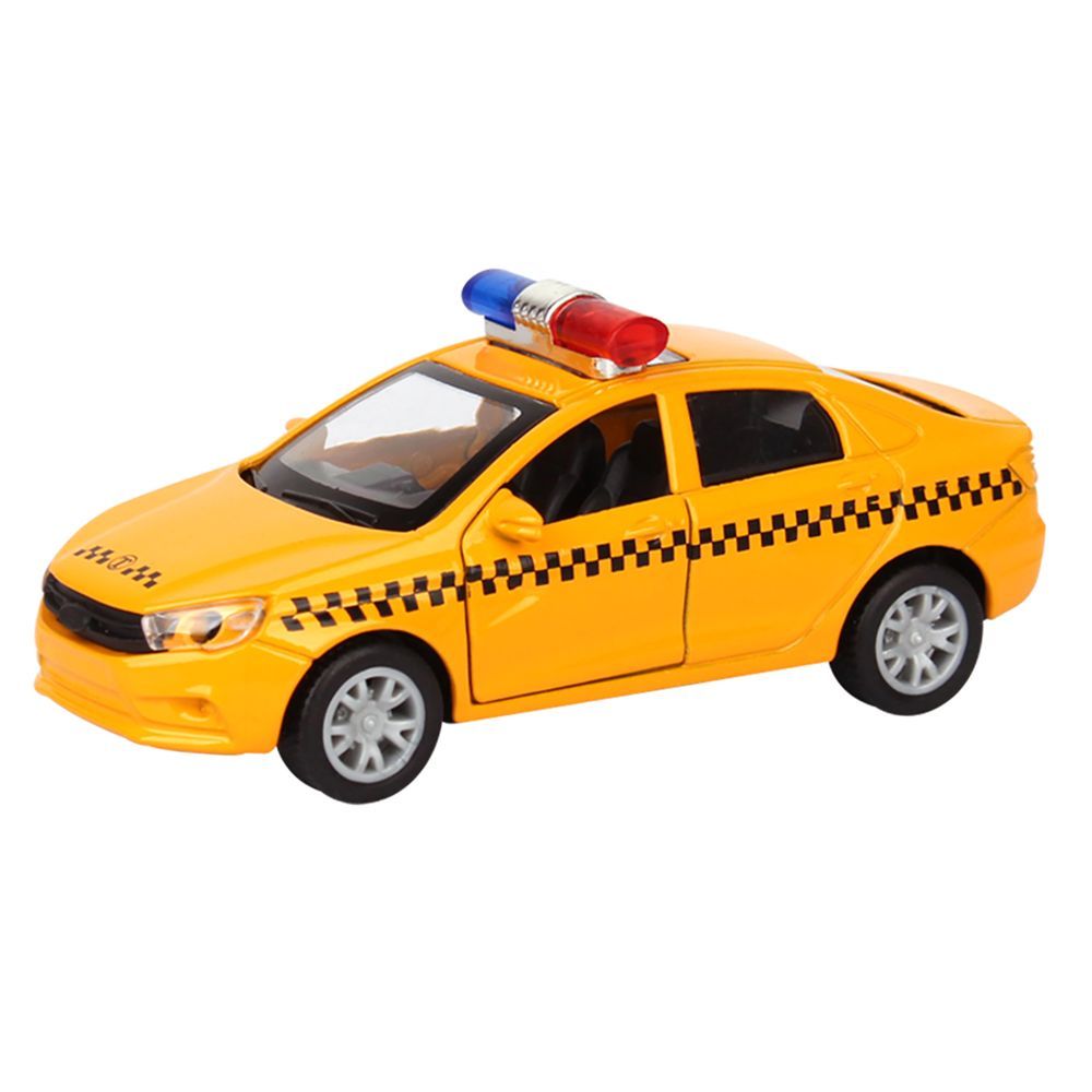 Galaxy Toys - 1/32 Police Sedan Pull Back Die-Cast Car - 10-15 cm - Color May Vary - 1 Pc