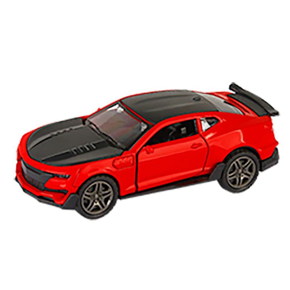 Galaxy Toys - 1/32 Chevrolet Camaro Pull Back Die-Cast Car - 10-15 cm - Color May Vary - 1 Pc