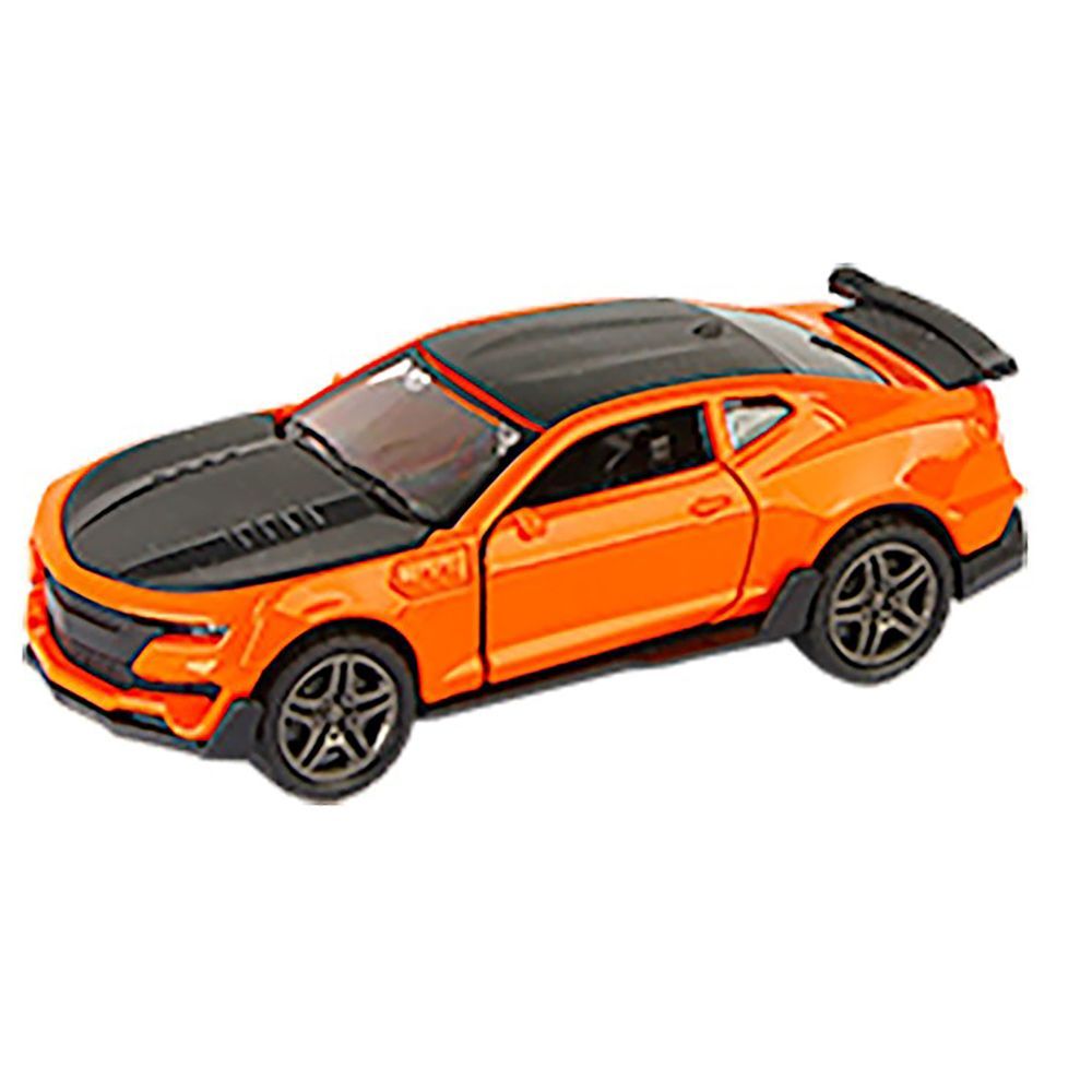 Galaxy Toys - 1/32 Chevrolet Camaro Pull Back Die-Cast Car - 10-15 cm - Color May Vary - 1 Pc