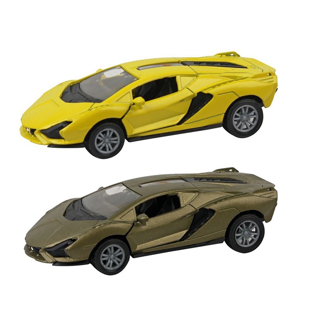 Galaxy Toys - 1/32 McLaren Artura Pull Back Die-Cast Car - 10-15 cm - Color May Vary - 1 Pc