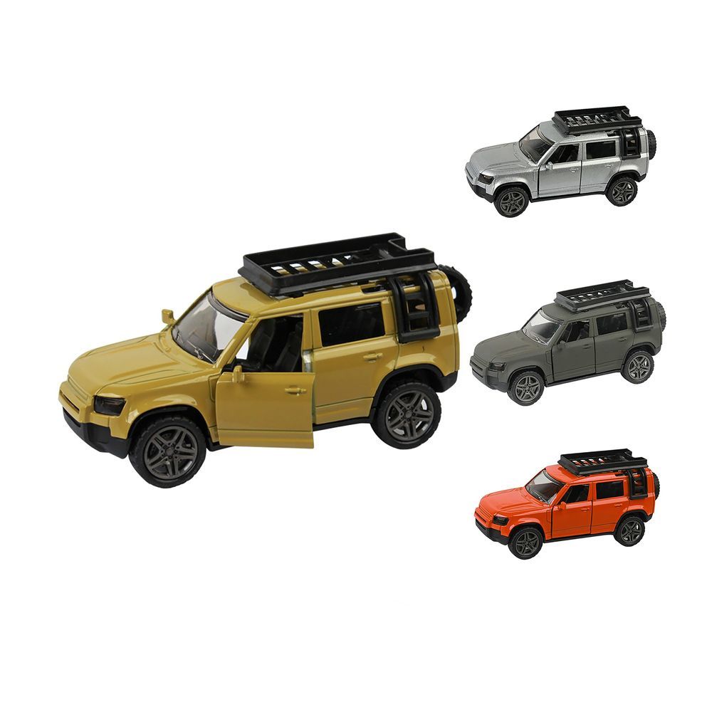 Galaxy Toys - 1/32 Range Rover Pull Back Die-Cast Car - 10-15 cm - Color May Vary - 1 Pc