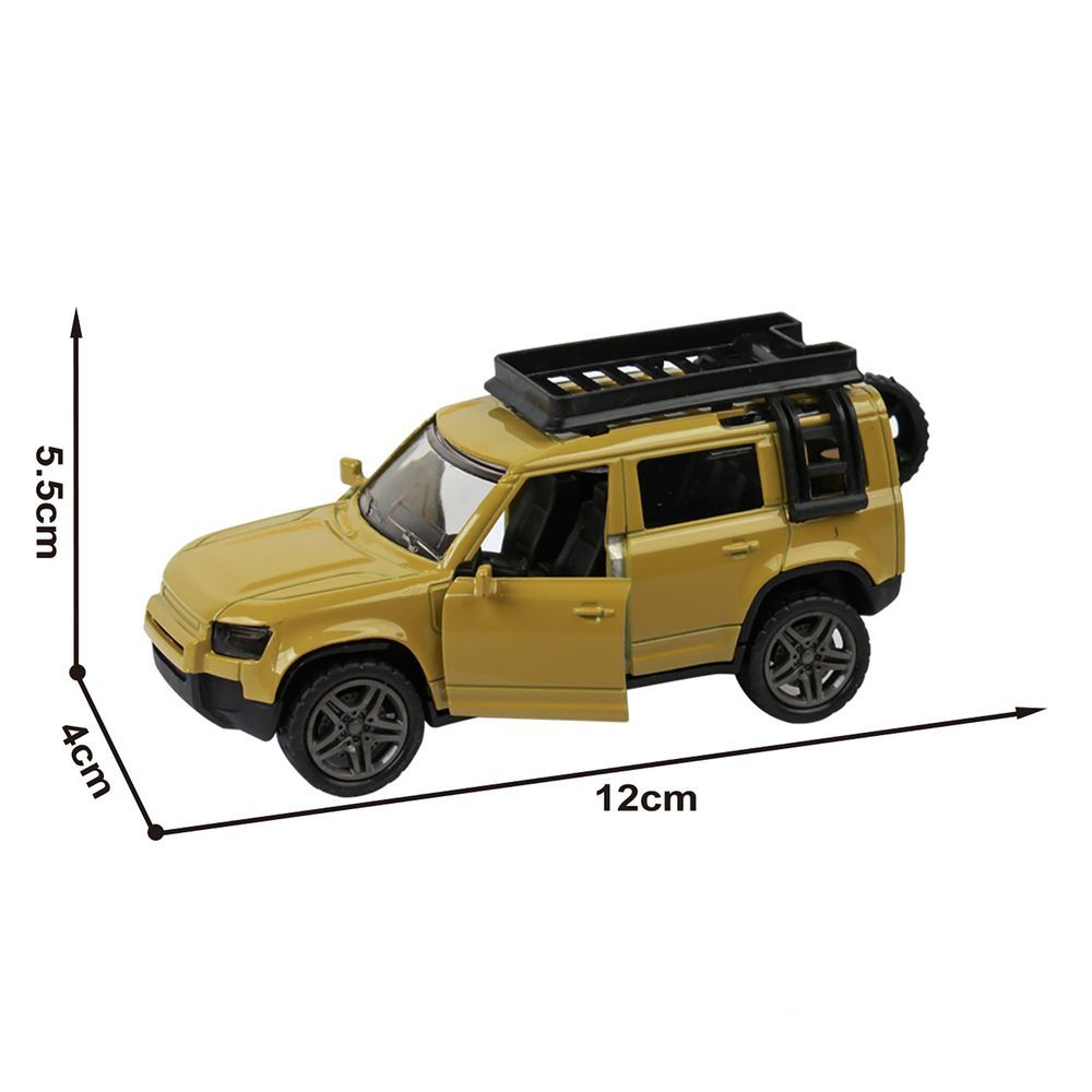 Galaxy Toys - 1/32 Range Rover Pull Back Die-Cast Car - 10-15 cm - Color May Vary - 1 Pc