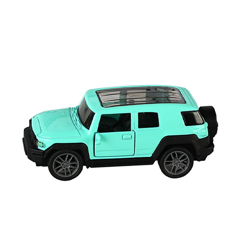 Galaxy Toys - 1/36 Hummer H3 Pull Back Die-Cast Car - 10-15 cm - Color May Vary - 1 Pc