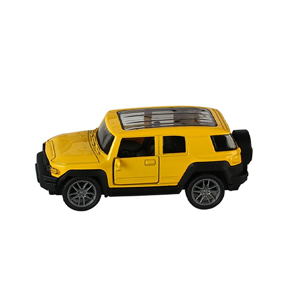 Galaxy Toys - 1/36 Hummer H3 Pull Back Die-Cast Car - 10-15 cm - Color May Vary - 1 Pc