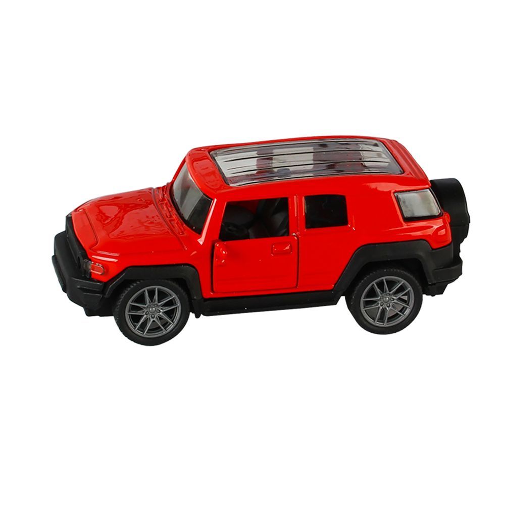 Galaxy Toys - 1/36 Hummer H3 Pull Back Die-Cast Car - 10-15 cm - Color May Vary - 1 Pc