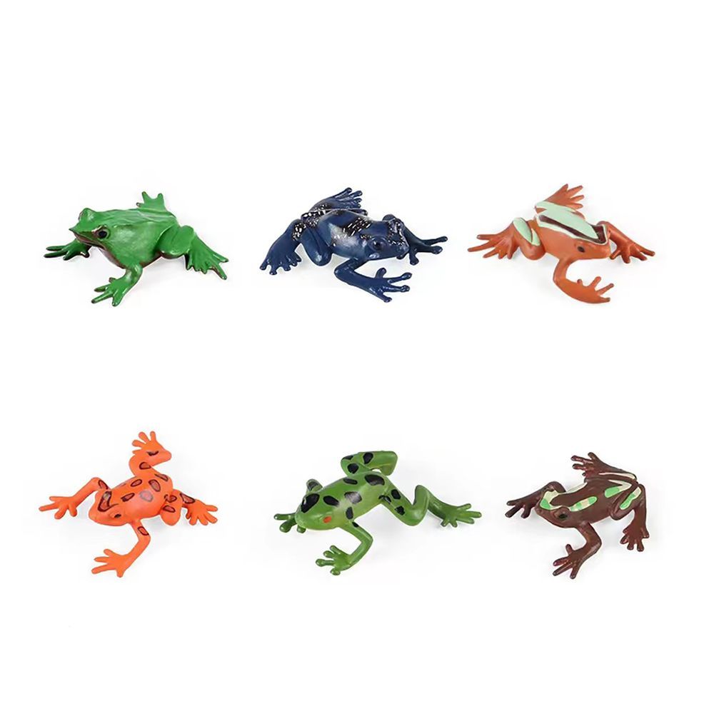 Galaxy Toys - Frog Toy Set – 6 Pcs