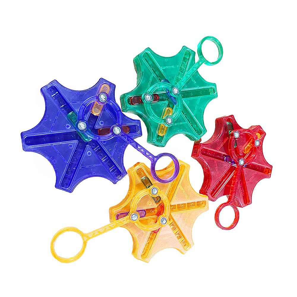 Galaxy Toys - Magnetic Arch Medean Compass Fidget Toy - Color May Vary - 1 Pc