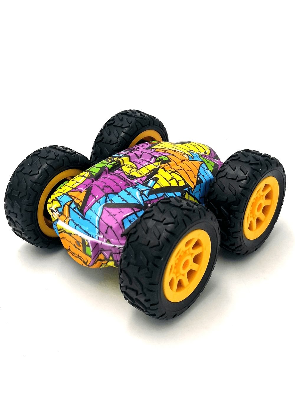 HST - Wild Style Remote Control Boost Bouncerz Car - 2.4G - Yellow Graffiti