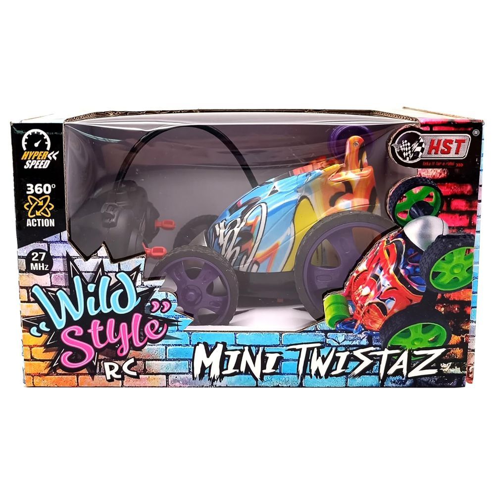 HST - Graffiti Tumbling Stunt Remote Control Car - Color May Vary - 1 Pc