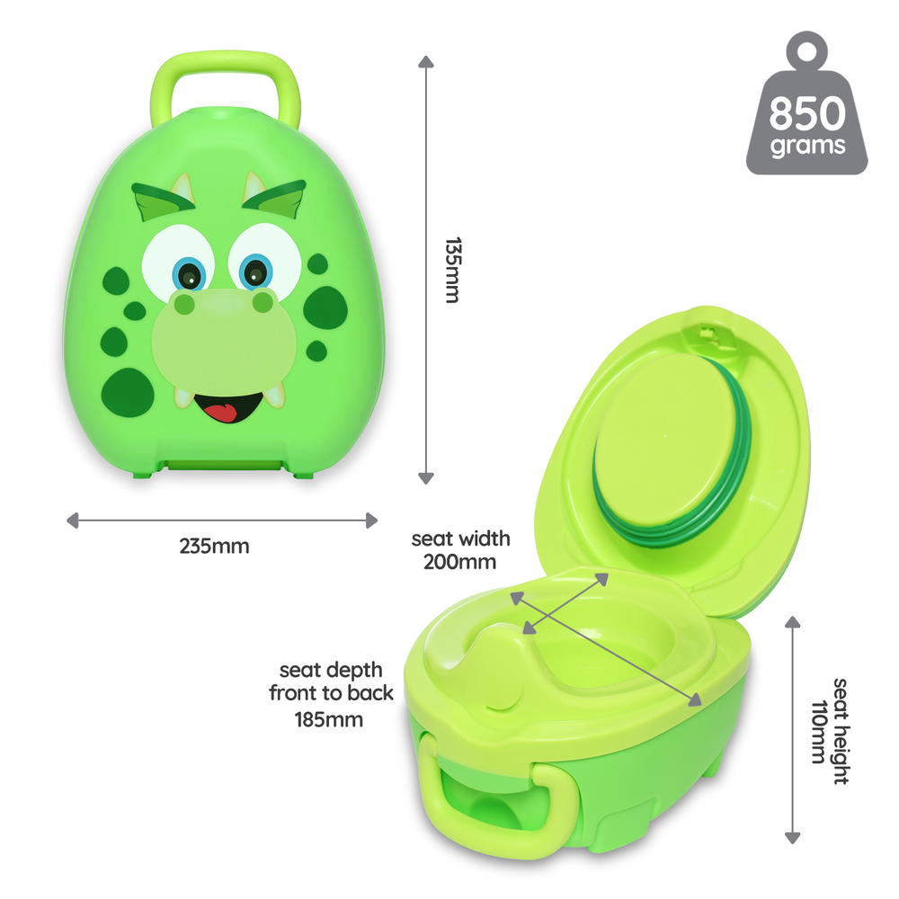 My Carry Potty - Dinosaur Portable Toilet Seat