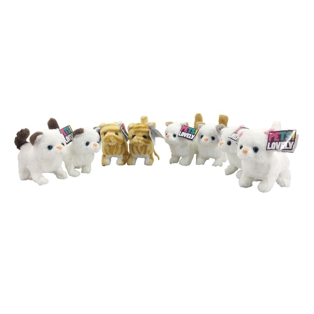 Galaxy Toys - Electronic Plush Pet Dog - 18 cm - 8 Pcs