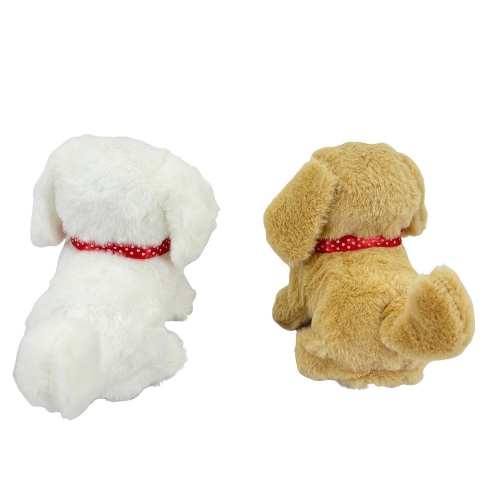 Galaxy Toys - Electronic Walking Plush Dog - Color May Vary - 1 Pc