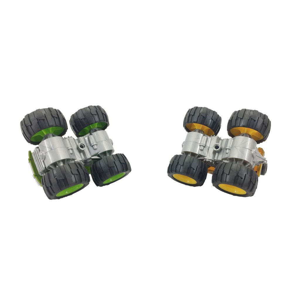 Galaxy Toys - Friction Truck - Green/Yellow - Color May Vary - 12 cm - 1 Pc