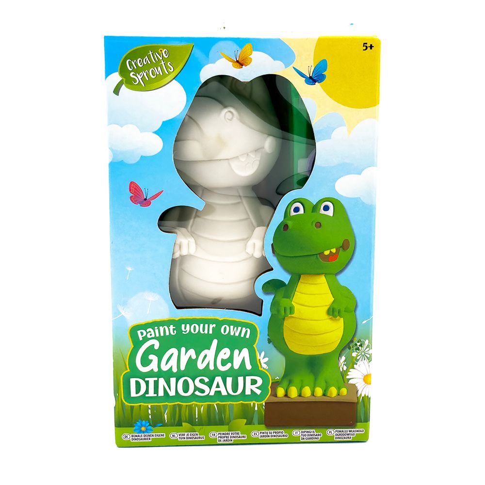 RMS - Paint Your Own Garden Dinosaur Kit