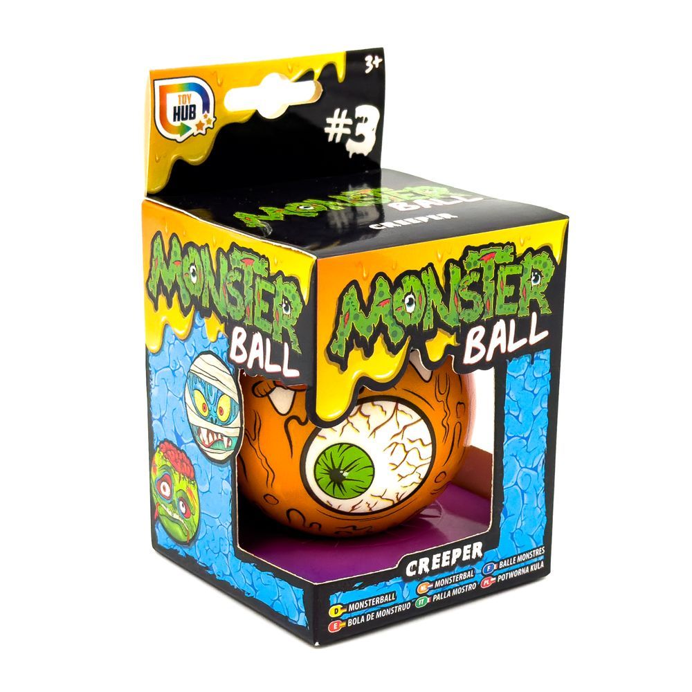 RMS - Fun And Spooky Creeper Monster Ball 1pc - Assorted