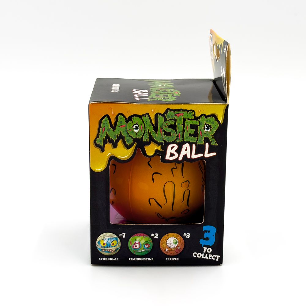 RMS - Fun And Spooky Creeper Monster Ball 1pc - Assorted