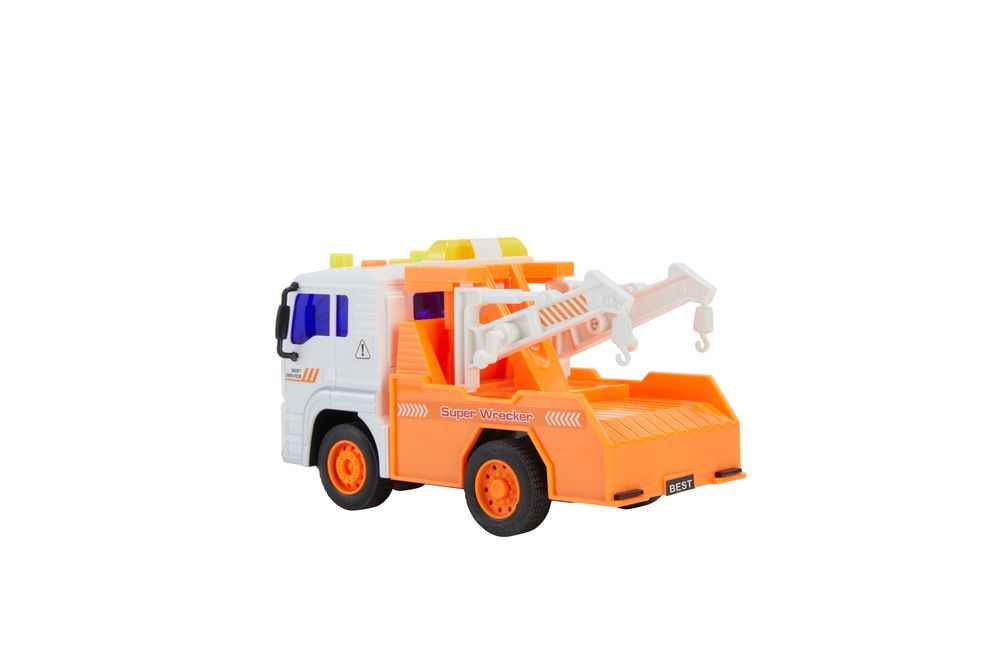 Galaxy Toys - City Service Wrecker Friction Sanitation Truck