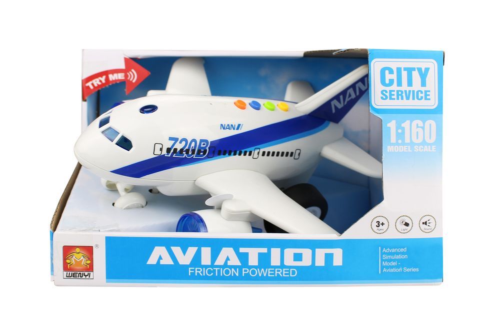 Galaxy Toys - City Service Aviation Airplane