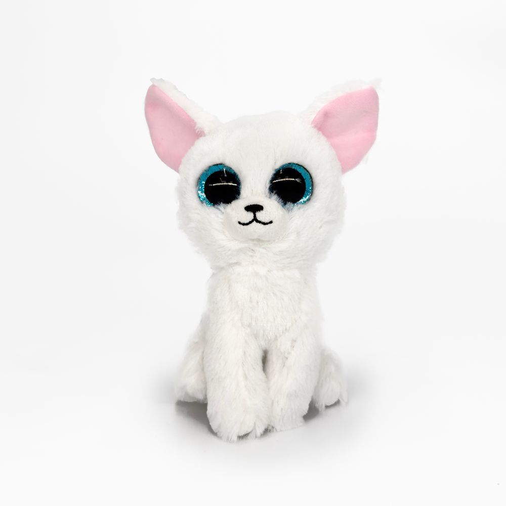 Galaxy Toys - Stuffed Plush Toy - Artic Fox - White - 15cm