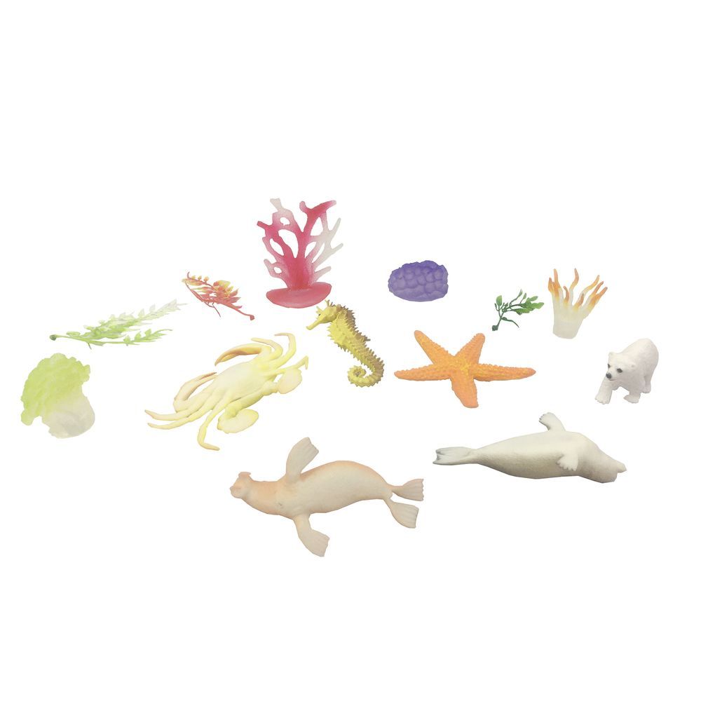 Galaxy Toys - Ocean Animal Playset - 13 Pcs