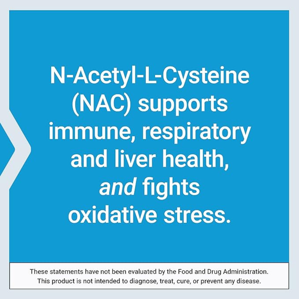 LIFE EXTENSION - N-Acetyl-L-Cysteine (NAC) - 600mg - 60 Capsules