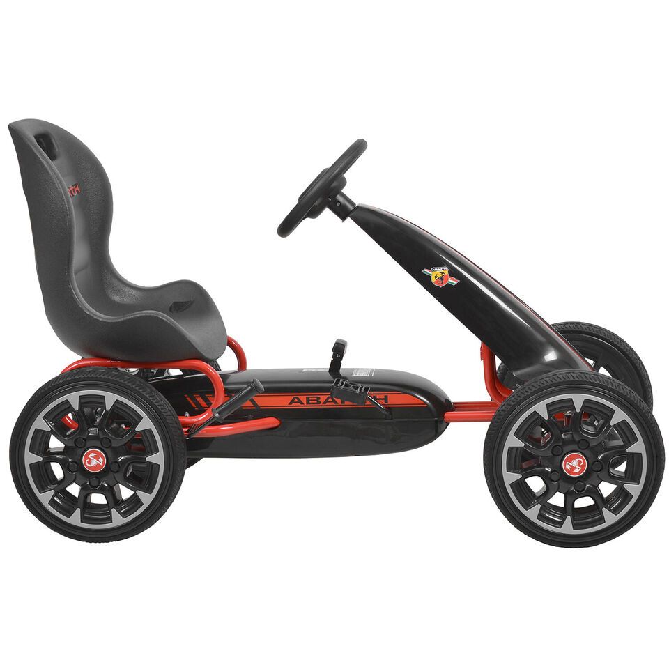 Amsham - Abarth Pedal Go Kart Ride-on - Black