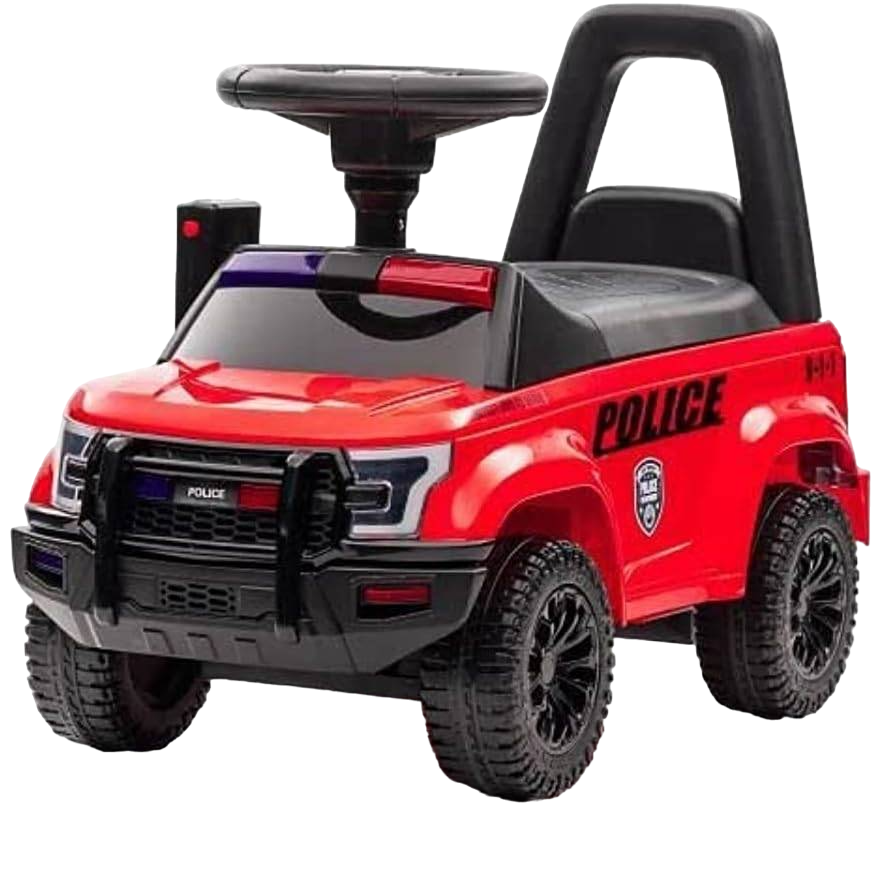 Amsham - Kids Love Push Car Ride On Toy - Red