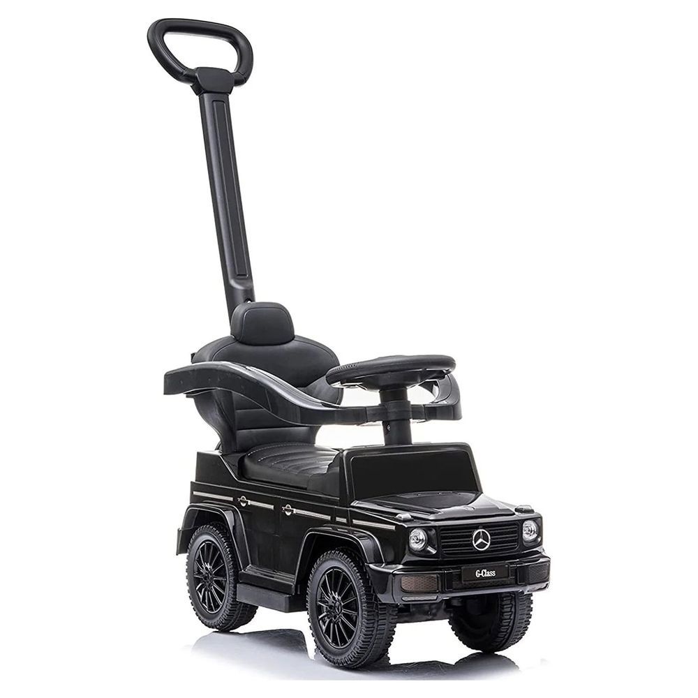 Mercedes-Benz - G-Wagon 3-in-1 Push/Ride On Car - Black