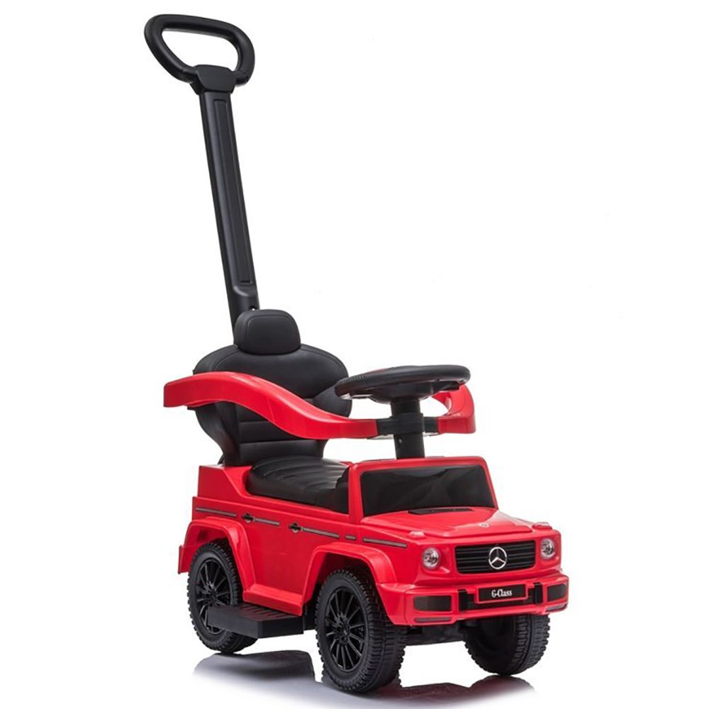 Mercedes-Benz - G-Wagon 3-in-1 Push/Ride On Car - Red