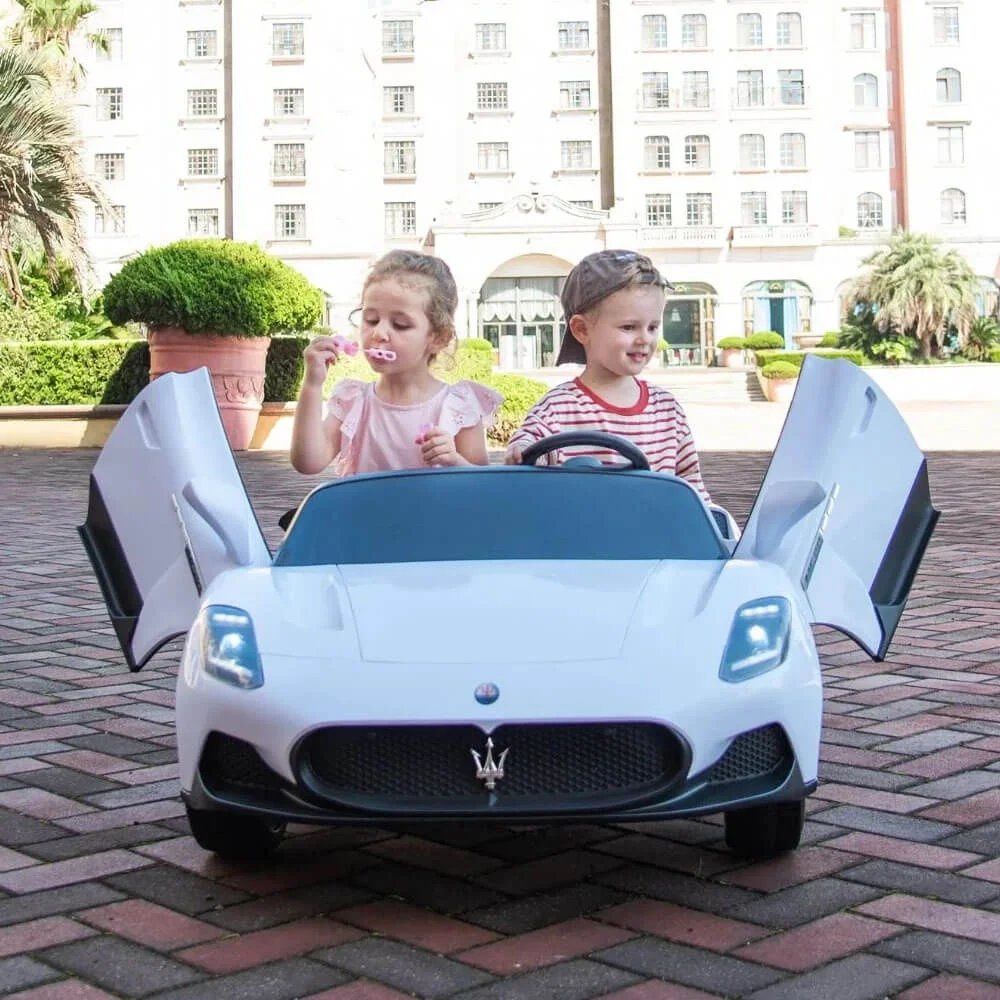 Maserati - Mc20 4x4 Two Seater Electric Ride On Car For Kids 24V - White