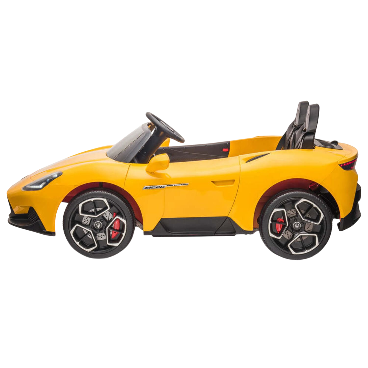 Maserati - Mc20 4x4 Two Seater Electric Ride On Car For Kids 24V - Yellow