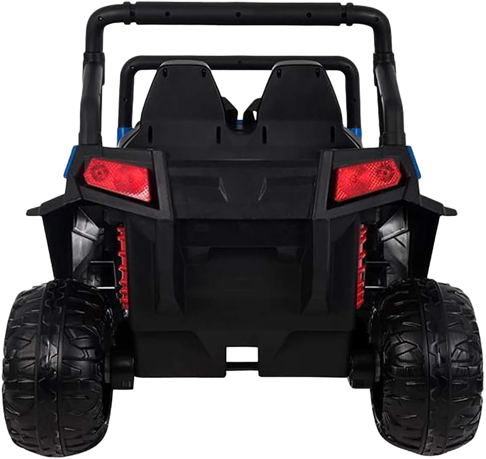 Amsham - 4x4 Drive Buggy Desert Kids Ride On Car 12V - Blue