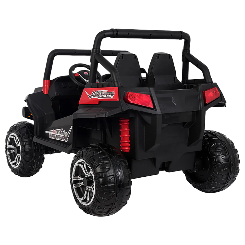 Amsham - 4x4 Drive Buggy Desert Kids Ride On Car 12V - Red