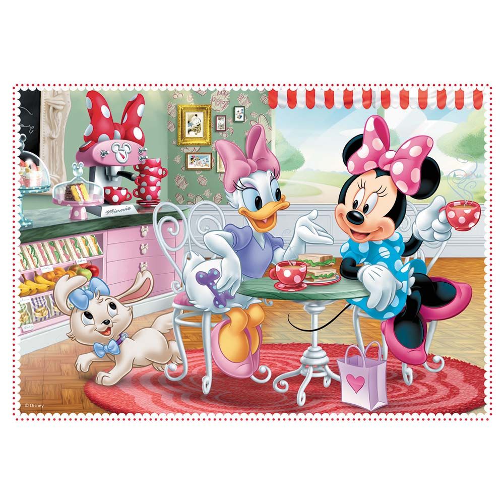 Minnie Mouse - 4-In-1 Minnie w/ Friends Puzzle - 71pcs