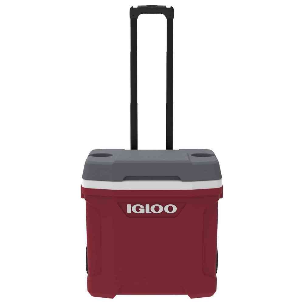 Igloo - Latitude Roller Cooler - Red/Meteorite -28.39 L