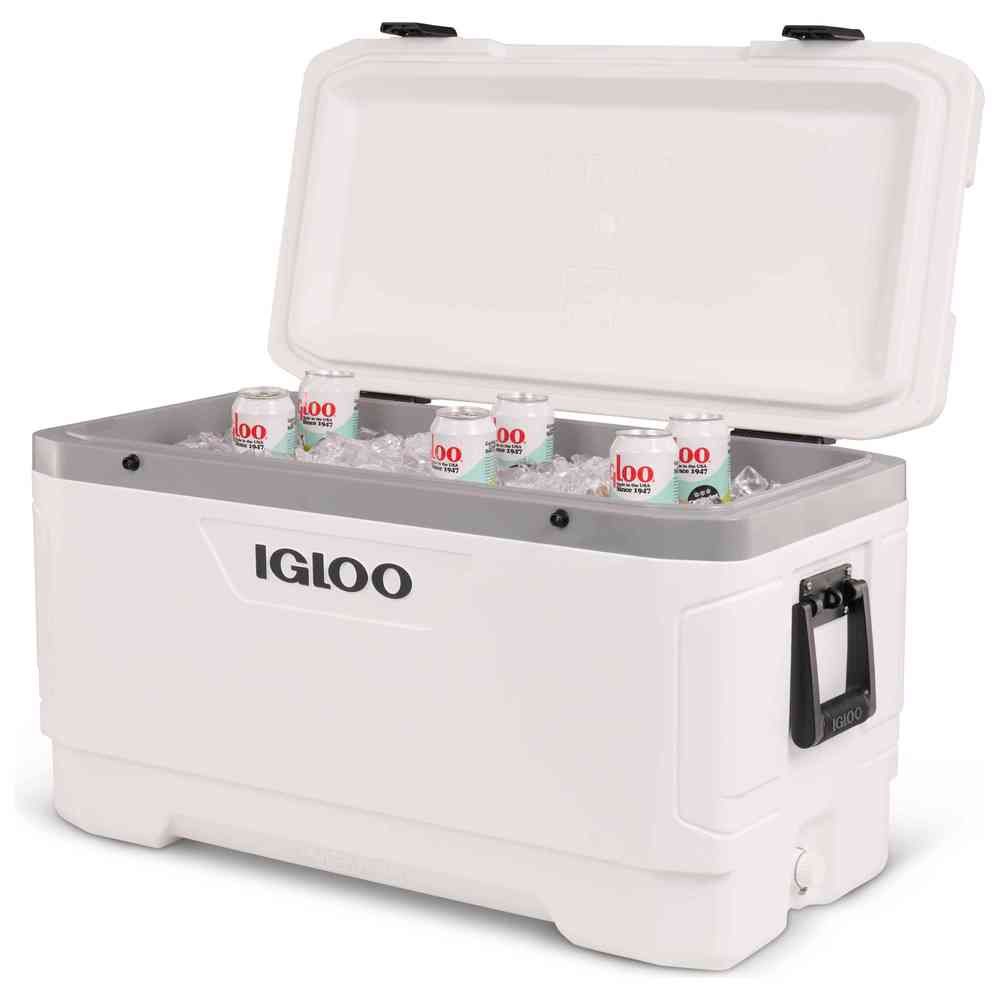 Igloo - Latitude Marine Ulra Cooler Box - White/Grey - 94.63 L