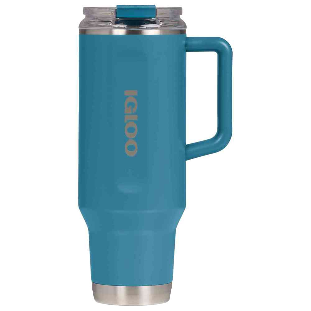 Igloo - Stainless Steel Travel Mug - Modern Blue - 1.18 L