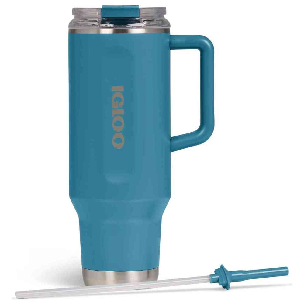 Igloo - Stainless Steel Travel Mug - Modern Blue - 1.18 L