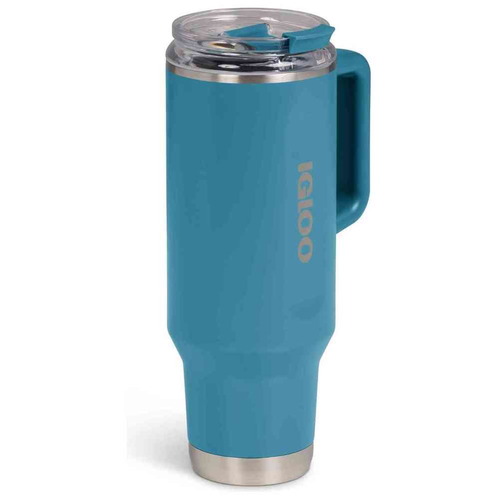 Igloo - Stainless Steel Travel Mug - Modern Blue - 1.18 L