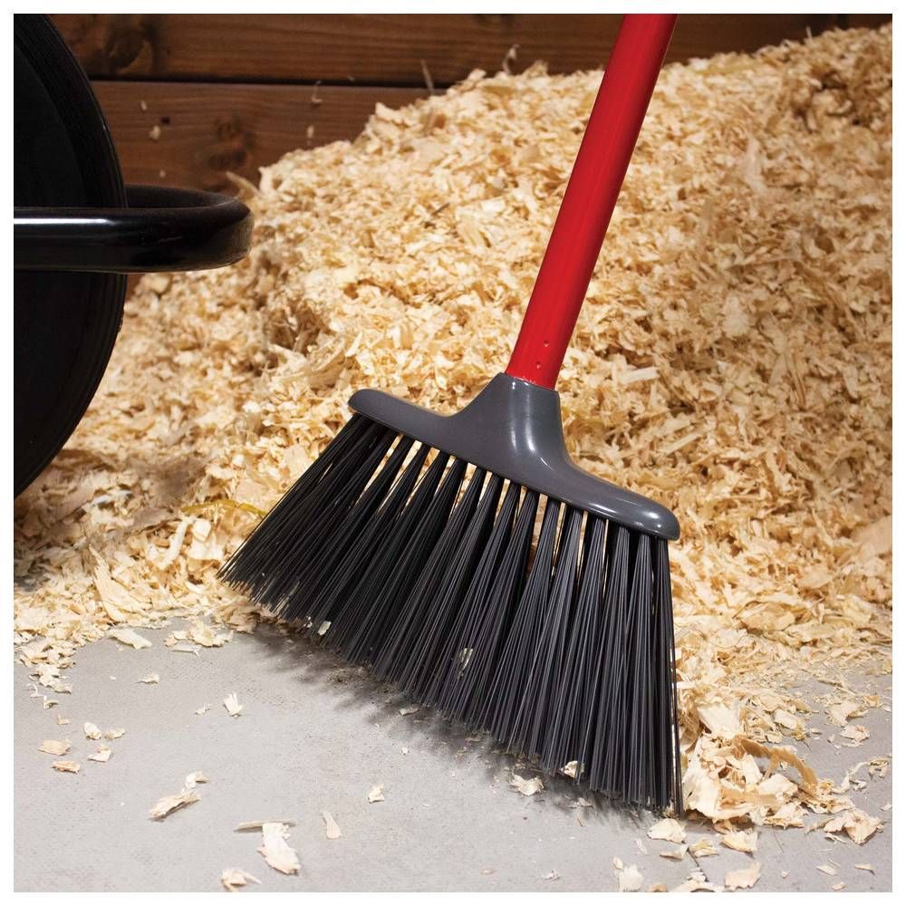 Red Gorilla - Poly Yard Broom Head Handle - Red - 120 cm