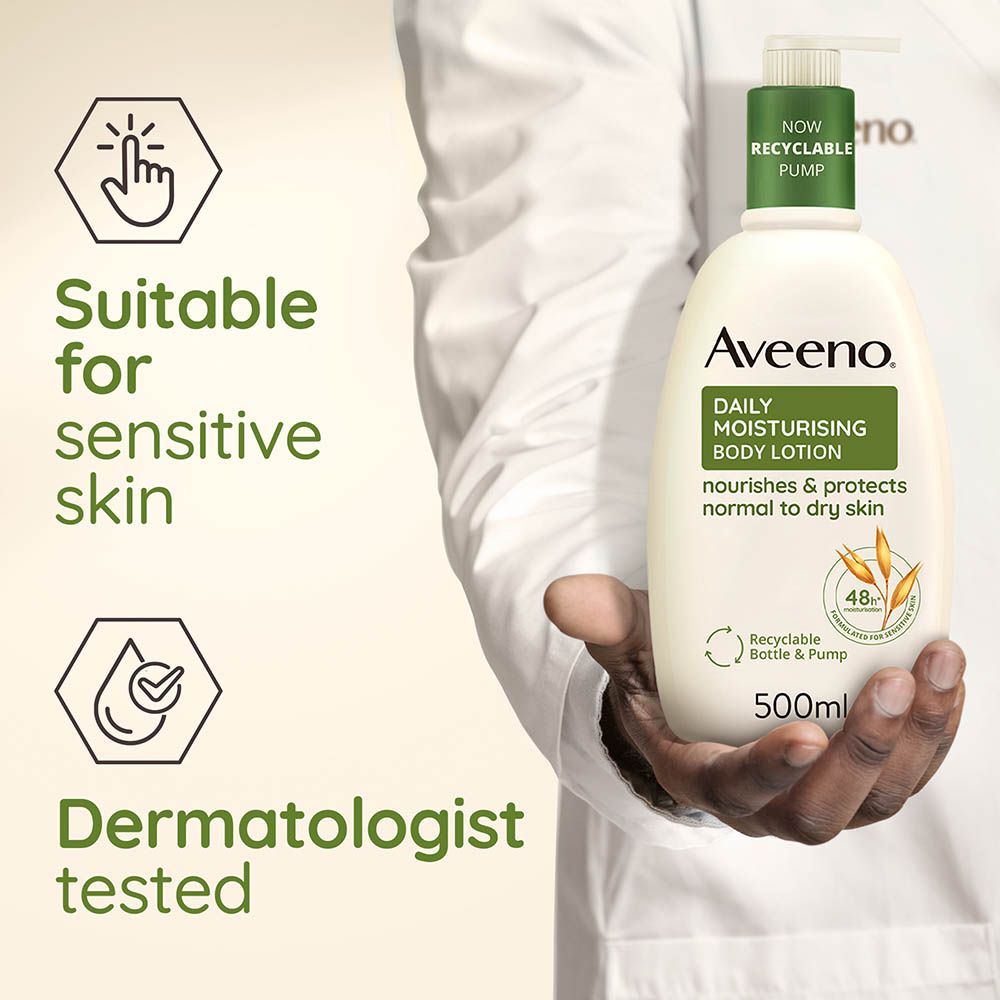 Aveeno - Fragrance Free Daily Moisturising Body Lotion - 500 ml