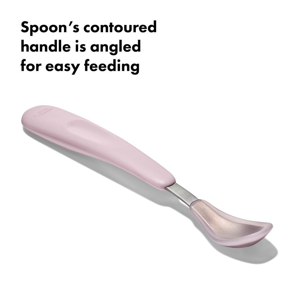 Oxo-Tot - On The Go Feeding Spoon - Blossom