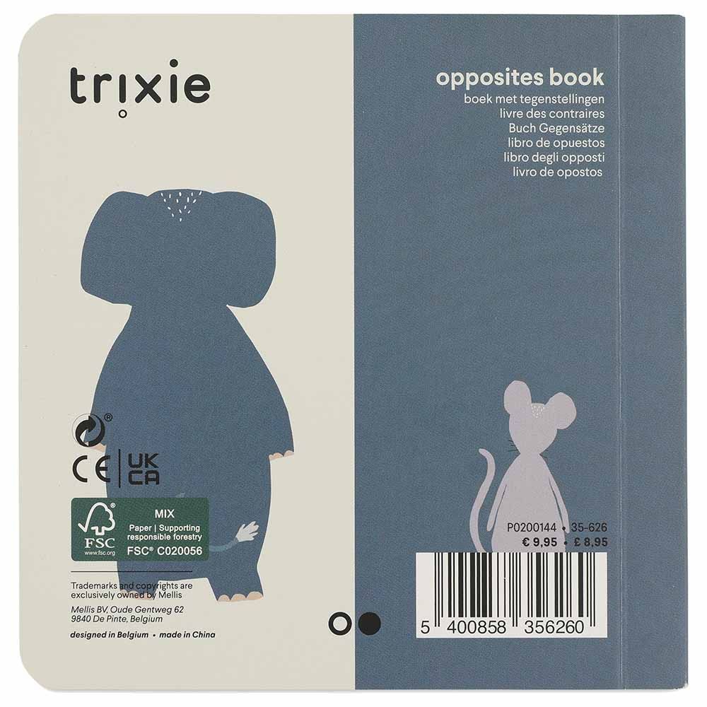 Trixie - Opposites Book - Grey