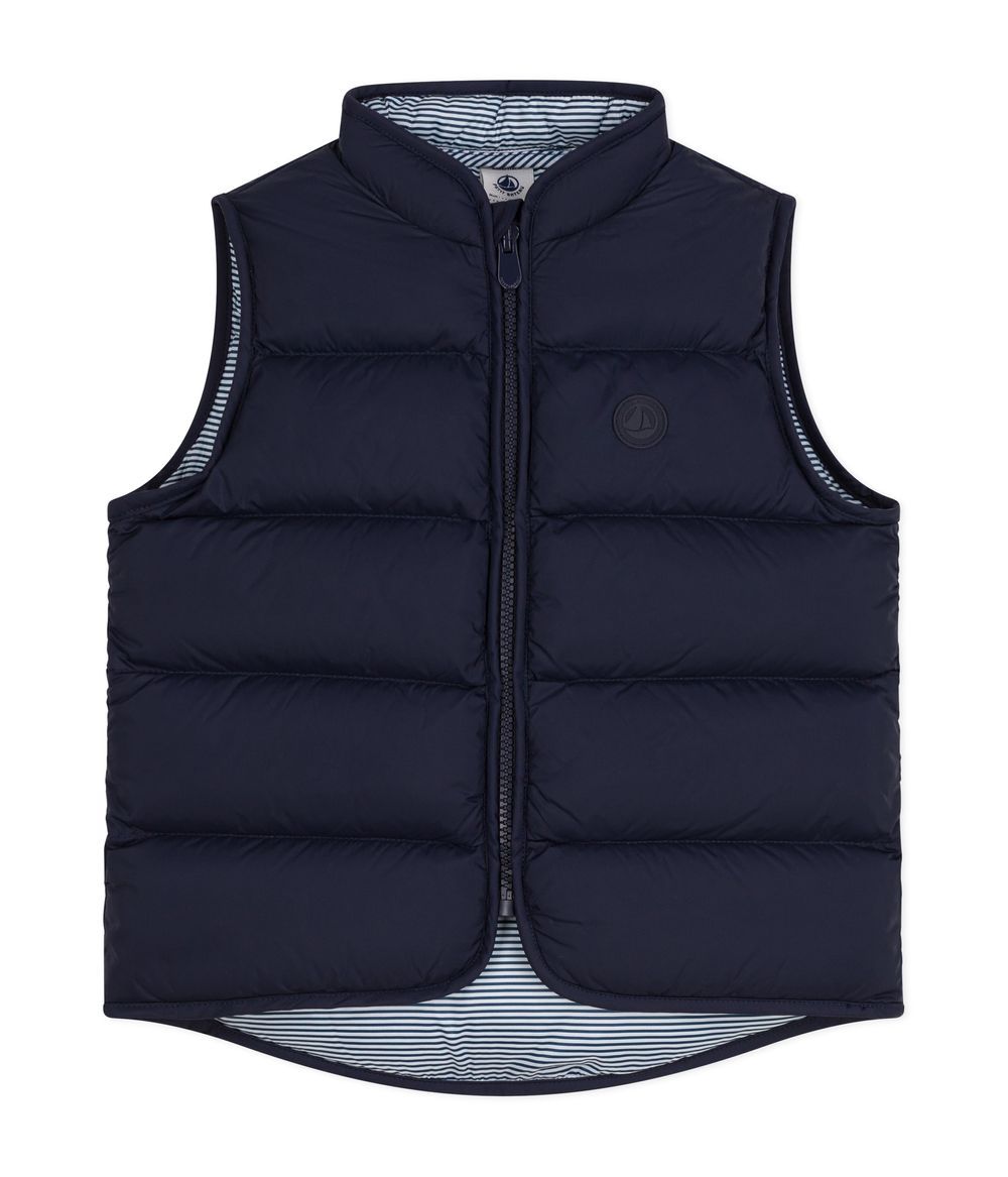 Petit Bateau - Children's Sleeveless Quilted Padded Jacket