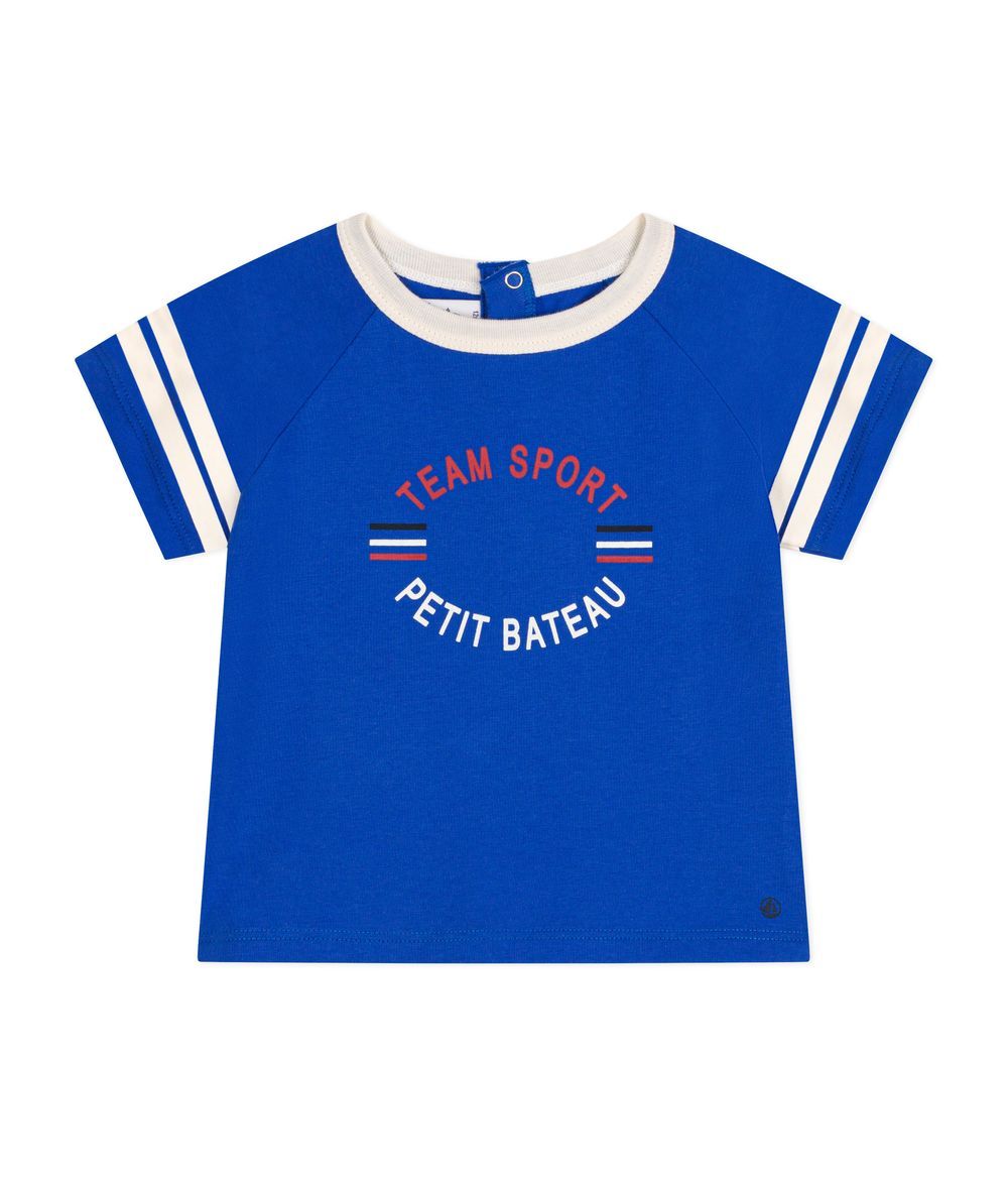 Petit Bateau - Babies' Short Sleeved Fine Jersey T-Shirt - Calvin