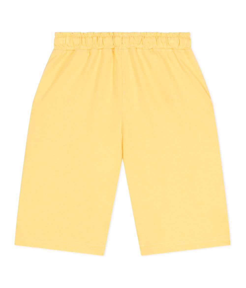 Petit Bateau - Kids Cotton Bermuda Shorts - Orge Yellow