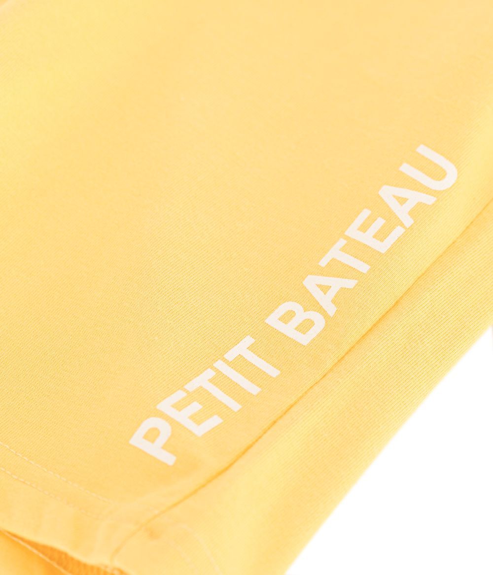 Petit Bateau - Kids Cotton Bermuda Shorts - Orge Yellow